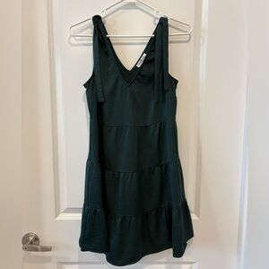 Xtraordinary Dark Green Mini Dress